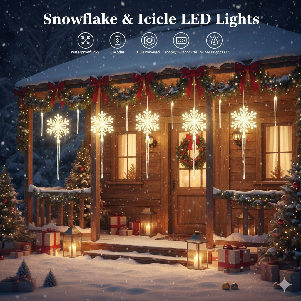 Fence Christmas Decorative Lights